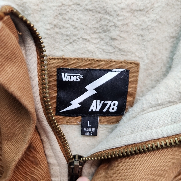 Vans Anthony Van Engelen Mens Canvas Coat Size Large - Picture 4 of 9